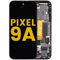 Ecrã OLED com Aro (With Sensor de Impressão Digital ) para Google Pixel 9A (Recondicionado) (Obsidian)