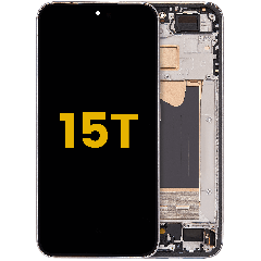 Ecrã OLED com Aro para Xiaomi 15T (Recondicionado) (Gray)