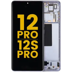 Ecrã OLED com Aro para Xiaomi 12 Pro / 12S Pro (Recondicionado) (Blue)
