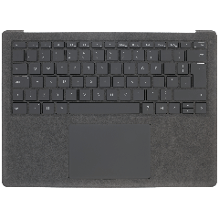 Palmrest com Teclado (EU Keyboard) para Microsoft Surface Laptop 4 13.5" (1950 / 1951 / 1958 / 1959) (Cinzento Sideral)
