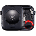 Housing Assembly para Watch Series SE 3rd (44MM) (OEM Usado: Grau A) (Cellular Version) (Aluminum / Midnight)
