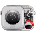 Housing Assembly para Watch Series 11 (46MM) (OEM Usado: Grau A) (Cellular Version) (Aluminum / Silver)
