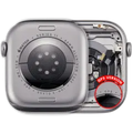 Housing Assembly para Watch Series 11 (46MM) (OEM Usado: Grau A) (GPS Version) (Aluminum / Space Gray )