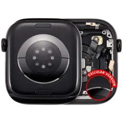 Housing Assembly para Watch Series 11 (46MM) (OEM Usado: Grau A) (Cellular Version) (Aluminum / Jet Black)