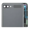 Outer Ecrã OLED com Aro para Samsung Galaxy Z Flip 4G (F700) / Z Flip 5G (F707) (Service Pack) (Mystic Gray)