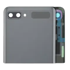 Outer Ecrã OLED com Aro para Samsung Galaxy Z Flip 4G (F700) / Z Flip 5G (F707) (Service Pack) (Mystic Gray)