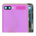 Outer Ecrã OLED com Aro para Samsung Galaxy Z Flip 4G (F700) / Z Flip 5G (F707) (Service Pack) (Mirror Purple)