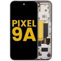 Ecrã OLED com Aro Compatible (With Sensor de Impressão Digital) para Google Pixel 9A (Recondicionado) (Porcelain)