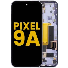 Ecrã OLED com Aro Compatible (With Sensor de Impressão Digital) para Google Pixel 9A (Recondicionado) (Iris)