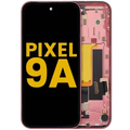 Ecrã OLED com Aro (With Sensor de Impressão Digital ) para Google Pixel 9A (Recondicionado) (Peony)
