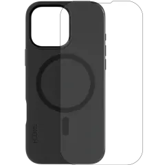 Skech Case with MagSafe with Screen Protector And para iPhone 16 Pro Max (Black)
