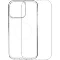 Skech Case with MagSafe with Screen Protector And para iPhone 15 Pro Max (Clear)