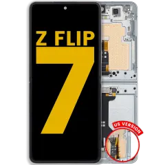 Inner Ecrã OLED com Aro para Samsung Galaxy Z Flip 7 5G (US & International) (Recondicionado) (Mint)
