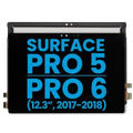 LCD Assembly With Digitizer para Microsoft Surface Pro 5 (1796) / Surface Pro 6 (1807) (Aftermarket) (Black)
