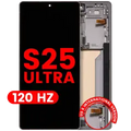 Ecrã OLED com Aro para Samsung Galaxy S25 Ultra 5G (US & International) (Compatível Plus) (120Hz) (Titanium Pink Gold / Jade Green / Grey)
