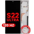 Ecrã OLED com Aro para Samsung Galaxy S22 Ultra 5G (US & International Version) (Compatível Plus) (120Hz) (Phantom White)
