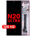 Ecrã OLED com Aro para Samsung Galaxy Note 20 Ultra 5G (Compatível Plus) (120Hz) (Mystic Bronze)