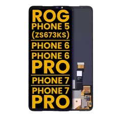 Ecrã OLED sem Aro para Asus ROG Phone 5 (ZS673KS) / ROG Phone 6 / ROG Phone 6 Pro / ROG Phone 7 / ROG Phone 7 Pro (Recondicionado) (Todas as Cores)
