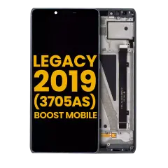 Ecrã LCD com Aro para Coolpad Legacy 2019 (3705AS / Boost Mobile Version) (Recondicionado) (Black)