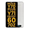 Ecrã LCD sem Aro para Huawei Nova Y70 Plus / Enjoy 60 / Enjoy 70Z / Y71 (Recondicionado) (Todas as Cores)