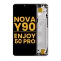 Ecrã LCD com Aro para Huawei Nova Y90 / Enjoy 50 Pro (Recondicionado) (Midnight Black)