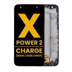 Ecrã LCD com Aro para LG X Power 2 / X Charge (M320 / X320 / M327) (Recondicionado) (Todas as Cores)