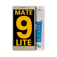 Ecrã LCD com Aro para Huawei Mate 9 Lite (Recondicionado) (Gold)