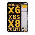 Ecrã LCD com Aro para Honor X6 / X6S / X8 5G / 70 Lite 5G (Recondicionado) (Todas as Cores)
