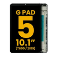 Ecrã LCD com Aro para LG G Pad 5 10.1 (T600 / 2019) (Recondicionado) (Black)