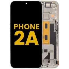 Ecrã OLED com Aro para Nothing Phone (2a) (Recondicionado) (White)