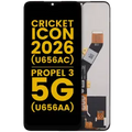 Ecrã LCD sem Aro para Cricket lcon (2026) (U656AC) / AT&T Propel 3 5G (U656AA) (Recondicionado) (Todas as Cores)