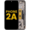 Ecrã OLED com Aro para Nothing Phone (2a) (Recondicionado) (Black)