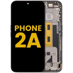 Ecrã OLED com Aro para Nothing Phone (2a) (Recondicionado) (Black)