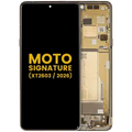 Ecrã OLED com Aro para Motorola Moto Signature (XT2603/ 2026) (Recondicionado) (Martini Olive)