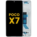 Ecrã OLED com Aro para Xiaomi Poco X7 (Recondicionado) (Silver)