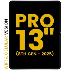 Ecrã OLED With Digitizer para iPad Pro 13" 8th Gen (2025) (WFi & Cellular) (Recondicionado) (Todas as Cores)