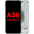 Ecrã OLED com Aro para Samsung Galaxy A36 5G (A366 / 2025) (Compatível Plus) (Lime)