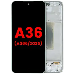 Ecrã OLED com Aro para Samsung Galaxy A36 5G (A366 / 2025) (Compatível Plus) (Lime)