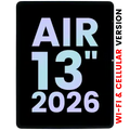 Ecrã LCD Completo para iPad Air 13" (2026) (OEM Original) (Wi-Fi / Cellular)