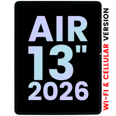 Ecrã LCD Completo para iPad Air 13" (2026) (OEM Original) (Wi-Fi / Cellular)