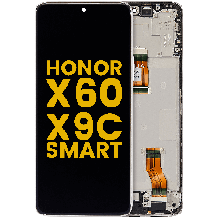 Ecrã LCD com Aro para Honor X60 / X9c Smart (Recondicionado) (Silver)