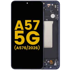 Ecrã OLED com Aro para Samsung Galaxy A57 5G (A576 / 2026) (Recondicionado) (Navy)