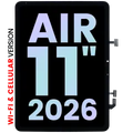 Ecrã LCD Completo para iPad Air 11" (2026) (OEM Original) (Wi-Fi / Cellular)