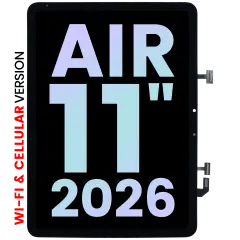 Ecrã LCD Completo para iPad Air 11" (2026) (OEM Original) (Wi-Fi / Cellular)