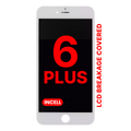 LCD Assembly para iPhone 6 Plus (Compatível Pro: XO7 Incell) (White)