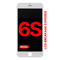 LCD Assembly With Steel Plate para iPhone 6S (Compatível Pro: XO7 Incell) (White)