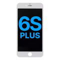 LCD Assembly With Steel Plate para iPhone 6S Plus (Aftermarket: AQ7) (White)
