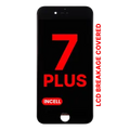 LCD Assembly With Steel Plate para iPhone 7 Plus (Compatível Pro: XO7 Incell) (Black)