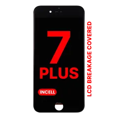 LCD Assembly With Steel Plate para iPhone 7 Plus (Compatível Pro: XO7 Incell) (Black)