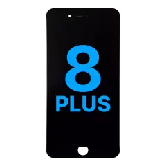 LCD Assembly With Steel Plate para iPhone 8 Plus (Aftermarket) (Black)